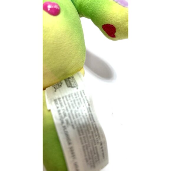 10" Rainbow Heart Care Bear Plush Stuffy Stuffed Bear, Colourful Heart Love, GUC - Picture 8 of 8